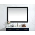 thumbnail image 2 of Elegant Decor Aqua Vanity Mirror 48X36 Inch In Black, 2 of 9