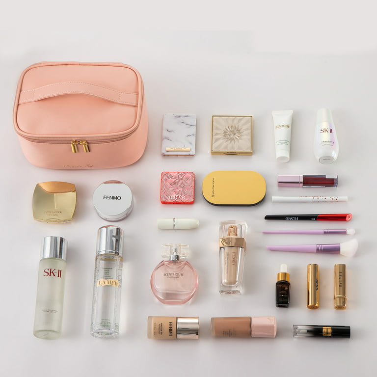 Cream Mini Makeup Bag  Select Trends Boutique