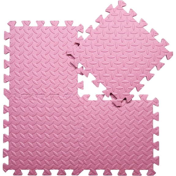 Foam Play Mat, Non-Toxic Soft Interlocking Floor Mats for Playing and Exercise