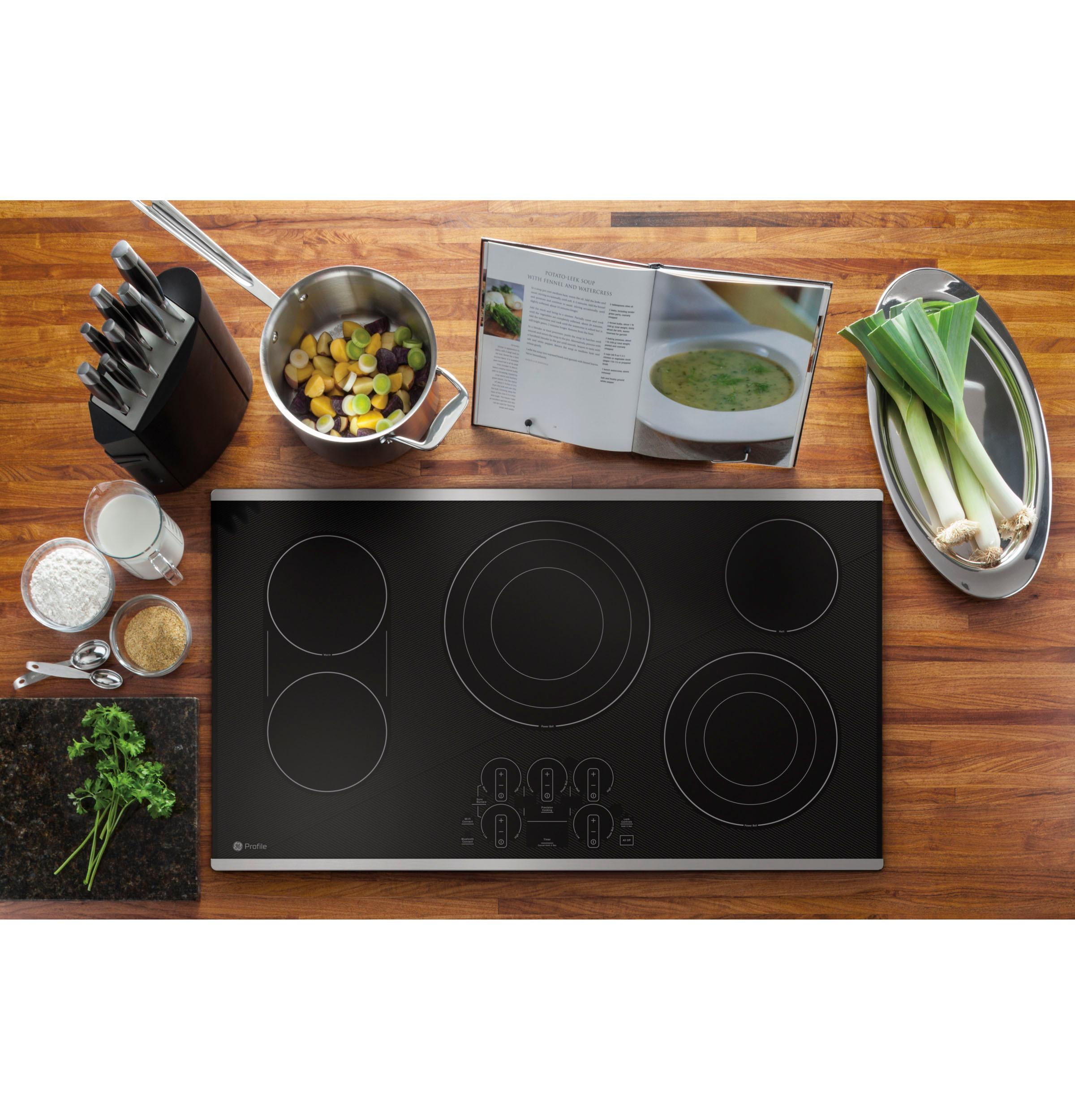 PEP9036STSS 36 Inch Electric Cooktop With Radiant Elements