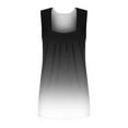 thumbnail image 4 of IROINNID Women's Gradient Fashion Tunic Tops V-neck Comfy Pleated Sleeveless Casual Tops, 4 of 4