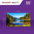 thumbnail image 3 of TV Sharp 55 Pulgadas Roku 4K Ultra HD Smart TV LED 4T-C55EL8UR, 3 of 4