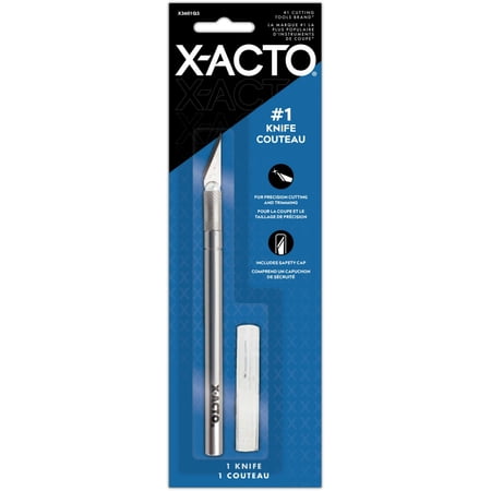 X-Acto No.1 Knife with Safety Cap for Cutting and Trimming, Craft Knife, 1 Count
