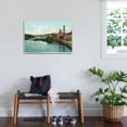 thumbnail image 3 of Art.com Manchester, New Hampshire, Merrimack River View of Factories Stretched Canvas Print Wall Art by Lantern Press, 36" x 24", 3 of 4