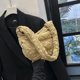 thumbnail image 3 of Bolso de viaje informal para mujer, bolso de viaje plisado con nube acolchada, bolso para axila femenino FLhrweasw Nuevo, 3 of 9