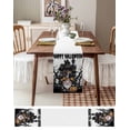 thumbnail image 6 of Table Runners 72 Inches Long Dress Scarves, Halloween Farmhouse Kitchen/Dining Table Runner, Coffee Tablerunners, Skull Pumpkin Gnomes Bare Tree Hunting House 13x72 Inch, 6 of 7