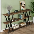 thumbnail image 4 of TribeSigns Sofa Table, TV Console Table, Narrow Long Sofa Table with Storage for Entryway, Living Room, 70.8 Inch, 4 of 7