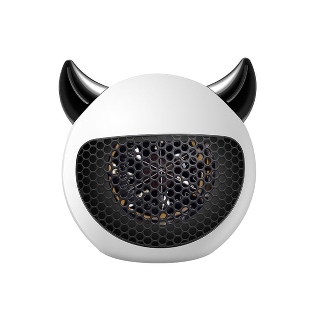Eléctrico De 400 W, Apagado Automático, Calentador De Pequeño Diablo De Dibujos Animados, Ventilador De Aire Caliente, Calentador De Escritorio Silencioso matsuzay HA047726-01