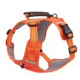 thumbnail image 2 of Correa de arnés para mascotas Ormromra reflectante ajustable transpirable seguro naranja, 2 of 8