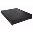 thumbnail image 1 of Base de Cama Matrimonial Mobeler Orion Tacto Piel Chocolate De Madera Tapizada, 1 of 2