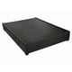 thumbnail image 1 of Base de Cama Matrimonial Mobeler Orion Tacto Piel Chocolate De Madera Tapizada, 1 of 2