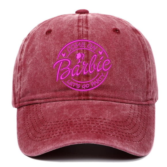 Casquette de Baseball Visière d'Été Chapeau de Fête Barbie-(1 Pcs)