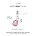 thumbnail image 4 of MULA 925 Sterling Silver DIY Charm 5A Zircon Fruit Clover Pendant fit Bracelet for Women Jewelry, 4 of 7