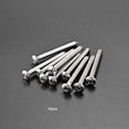 thumbnail image 3 of QualitChoice 10pcs Screws Bridges Pin Guitar Bridge Screw String DIY Accessories, 3 of 6