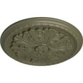 thumbnail image 3 of Ekena Millwork 17 1/8"OD x 1 1/2"P Washington Ceiling Medallion (Fits Canopies up to 2 7/8"), Hand-Painted Spartan Stone, 3 of 6