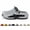 Dark gray-black, variant on Unisex EVA Platform Clogs, Water Friendly Garden Beach Shoes with Textured Outsole and Adjustable Back Strap for Adults