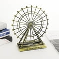 thumbnail image 5 of KYAIGUO Desktop Ornaments Mini Ferris Wheel Souvenir Desktop Decorations Metal Crafts Birthday Gifts 3.74x2.75inch, 5 of 5