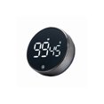 thumbnail image 1 of Round Rotary Digital Timer Stopwatch LED 99 Minutes 59 Seconds Studying Meditation Countdown Alarm 3 Level Volume Kitchen Gadget, 1 of 9