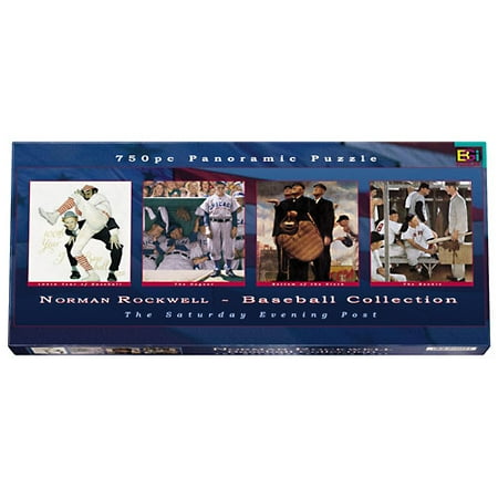 Four Baseball Images Puzzle