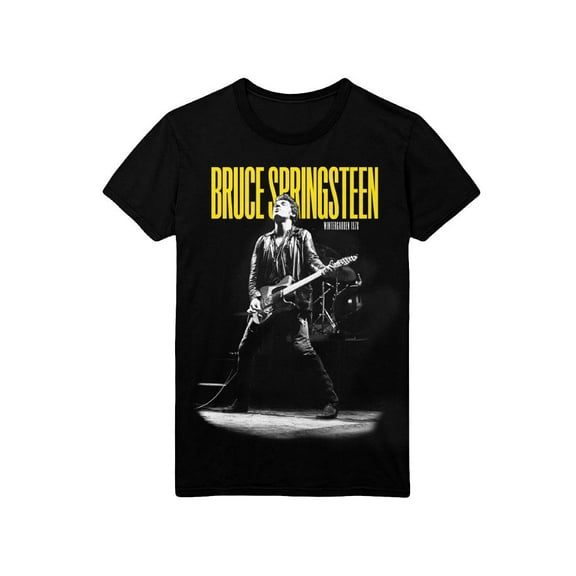 Bruce Springsteen Unisex T-Shirt Winterland Ballroom Guitar (Small)