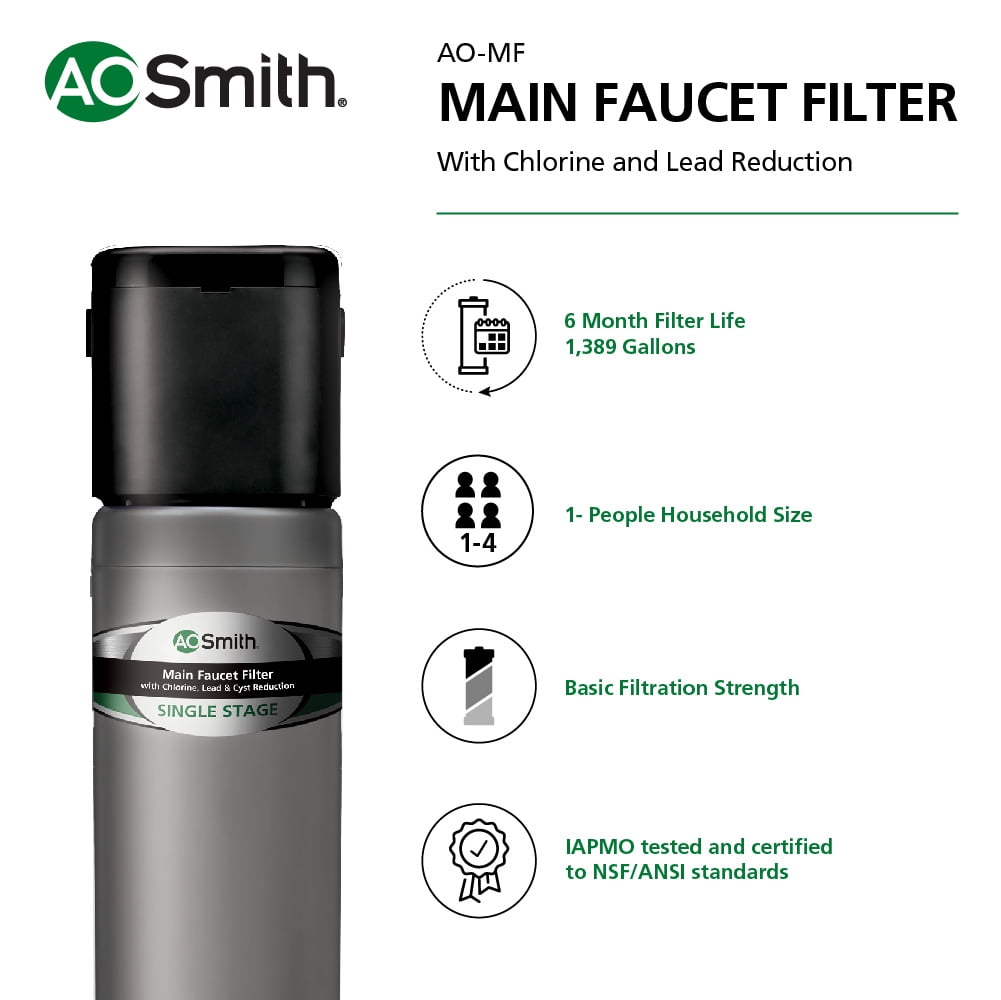 A. O. Smith Under Sink Water Filter System