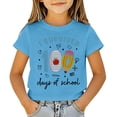 thumbnail image 5 of UACY 100 Days of School Shirt for Kids Boys Girls Funny 100th Day of School Toddler Graphic Short Sleeve T-Shirt, 5 of 6