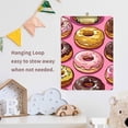 thumbnail image 4 of FORMRS Acrylic Clipboard with Low Profile Clip Standard A4 Letter Size, 12.5" x 9", Cute Doughnuts Pattern, 4 of 8