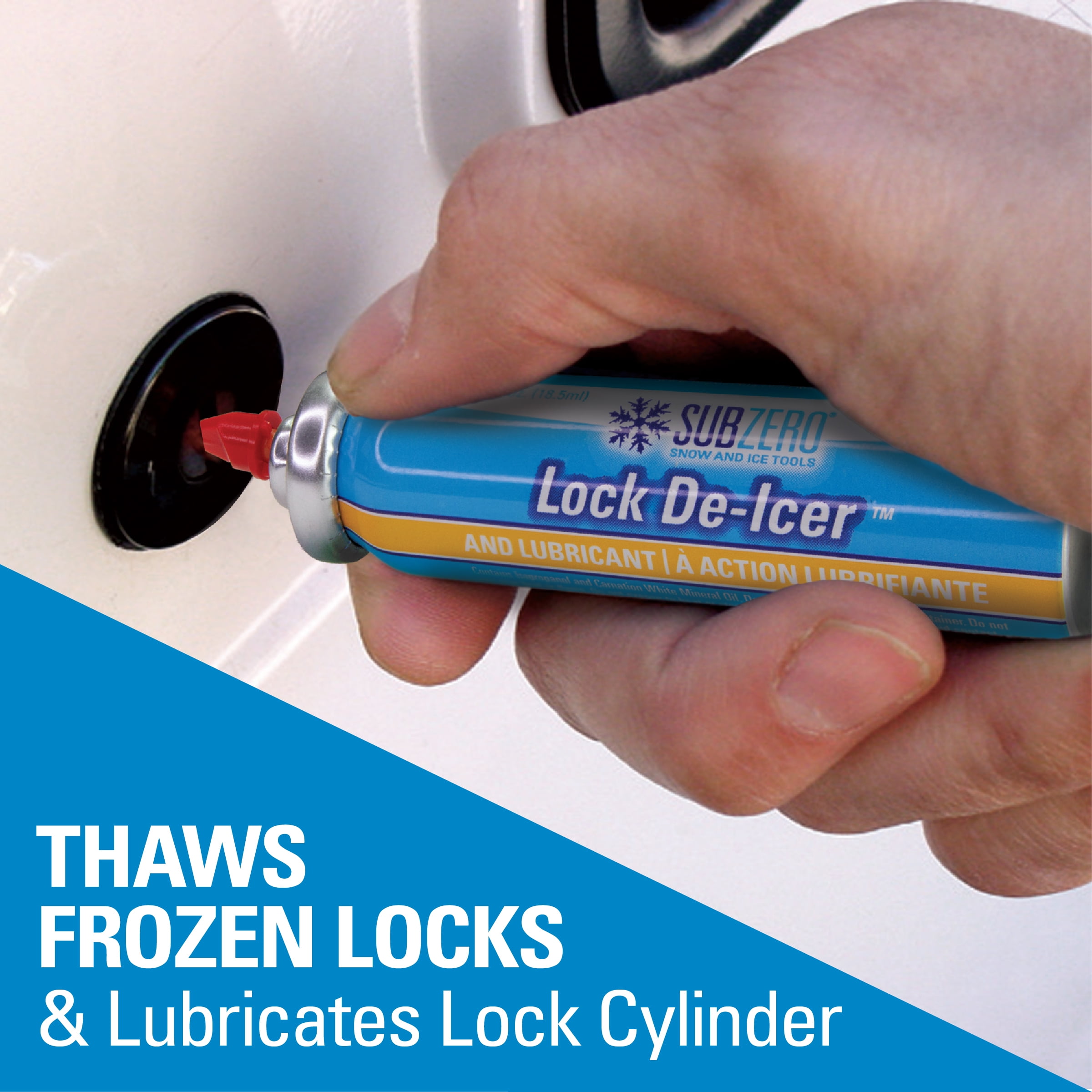 SubZero® Lock De-Icer™ Winter Spray for Snow and Ice, Automotive