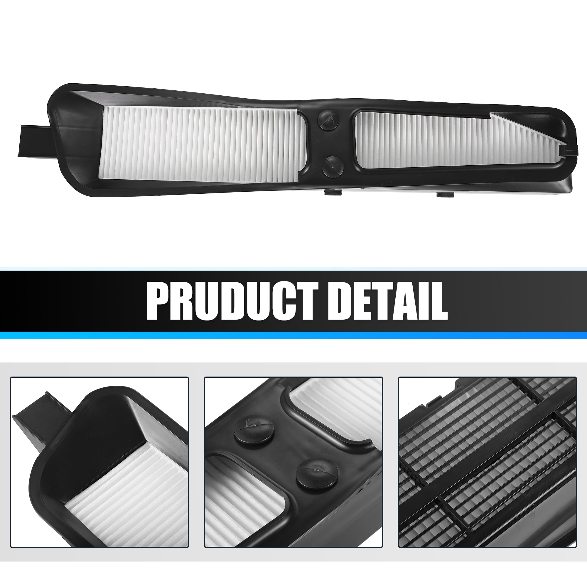 Unique Bargains Car Cabin Air Filter and Housing Kit for Jeep Grand Cherokee 1999-2010