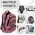 thumbnail image 6 of KUIFORTI Dog Flower Kids School Backpack for Elementary School Students Waterproof Boys Book Bags with Laptop Compartment Comfortable Bookbags, 6 of 7