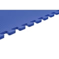 thumbnail image 4 of Norsk Blue 24 in. x 24 in. EVA Foam Non-Toxic Solid Color Interlocking Tiles, 54 Tiles, 4 of 11