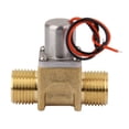 thumbnail image 1 of Válvula de agua solenoide eléctrica de bi-estable G1 / 2 de latón universal 3.6V DC, 1 of 5