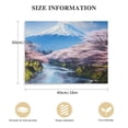 thumbnail image 2 of Nawypu  Canvas Wall Art Sakura Fuji Mountain Posters Pictures Wall Decor Japan Landscape Canvas Prints、For Living Room、Bedroom、Office, 2 of 5