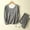 Gray, variant on uublik Women Valentine's Pajama Sets Soft Comfy Fleece Pjs Pullover Pants Loose 2 Piece Sleepwear Yellow