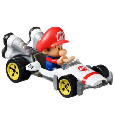 Hot Wheels Baby Mario B -Dasher Super Mario Kart Diecast 1/64