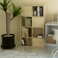 thumbnail image 3 of Furinno Pasir 4-Tier Shelf with 4 Door/Round Handle, Steam Beech, 3 of 4