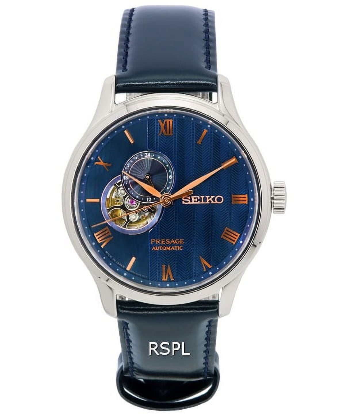 Seiko Presage Sakura By Night Zen Garden Open Heart Dial Automatic