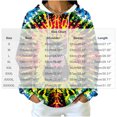 thumbnail image 4 of Yertdoel Hoodies for Women Fashion Printed Fleece Lined Drawstring Pullover Hooded Sweatshirt Outdoor Casual Warm Cozy Hoodie Top with Pocket, 4 of 8