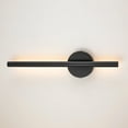 thumbnail image 5 of RRTYO Modern Industrial Minimalist Metal LED Integrated Linear Strip Wall Light Sconce 17.7 in. 3000K - Black, 5 of 5