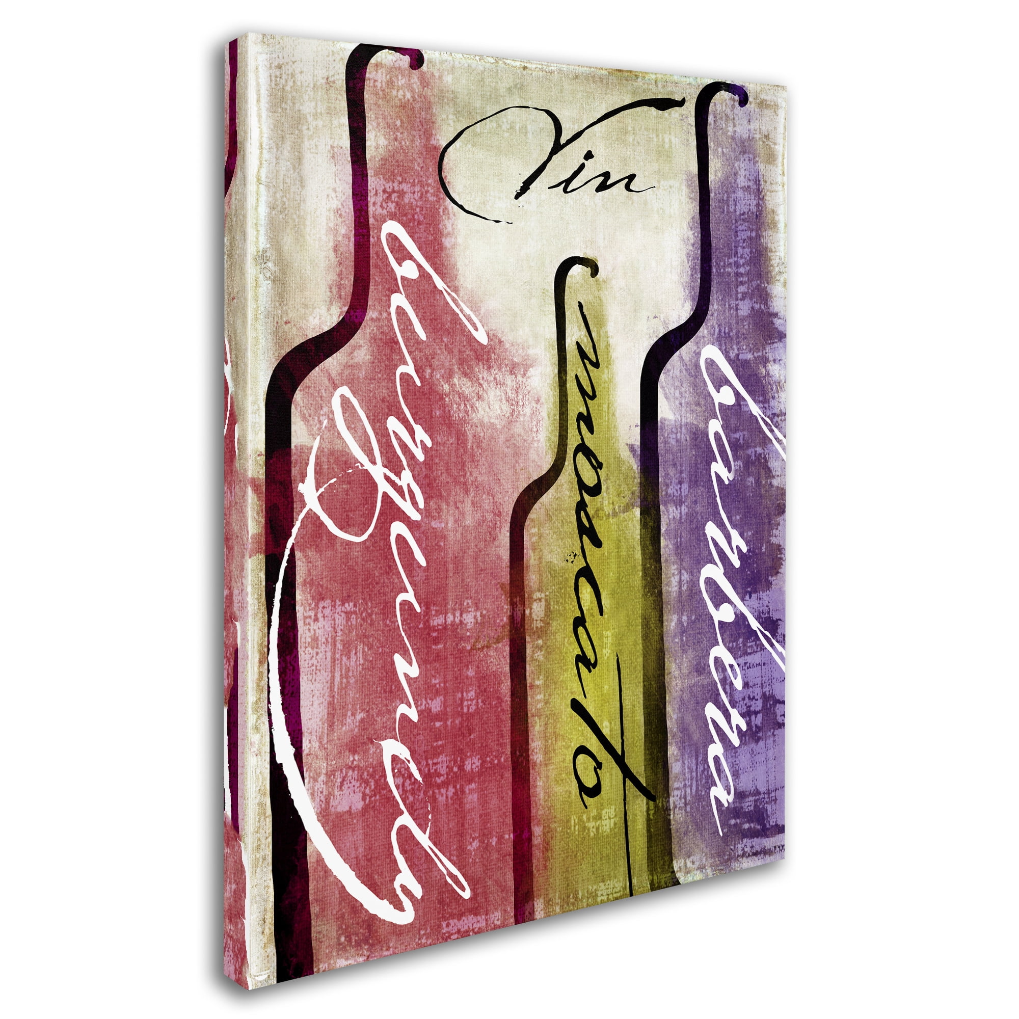 Trademark Fine Art "Wine Tasting II" Canvas Art by Color Bakery