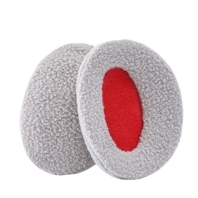Trayknick 1 Pair Winter Ear Caps Thick Warm Soft Fleece Ear Warmer for Work