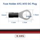 thumbnail image 5 of Para Cable de Alimentación para Mini, Extensión Impermeable, Arnés de Cableado de 14 AWG con Portafusibles para Automóviles, Enchufe de CC ATC/ATO C, 5 of 5