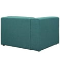 thumbnail image 4 of Modway Mingle Fabric Left-Facing Sofa in Teal, 4 of 5