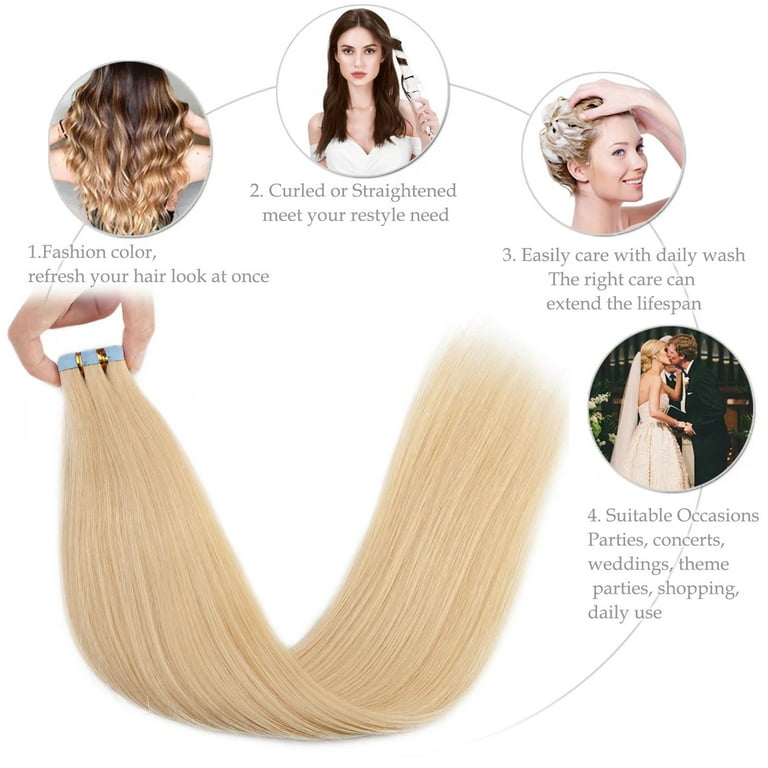 Tape in clearance hair extensions lifespan
