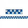 thumbnail image 1 of Teacher Created Resources TCR4620BN Bordure Droite Imprimée Bleu & Blanc - Lot de 6, 1 of 1