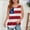 Z15 Flag Print Tank Tops, variant on HAOTAGS 4th of July Tank Tops Toddler Girls American Flag Sleeveless T-Shirts Kids Summer Tops Multicolor Size 7-8 Years
