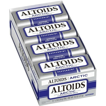 Altoids Arctic Mints, 1.2 oz Tin (Pack of 8), Multiple Flavors Available