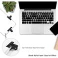 thumbnail image 5 of 3PCS Black Large Bull Clips, Binder Clips Giant Binder Clips,Metal Binder Paper Clip Clamps for Office Kitchen, Drawing Board, 5 of 5