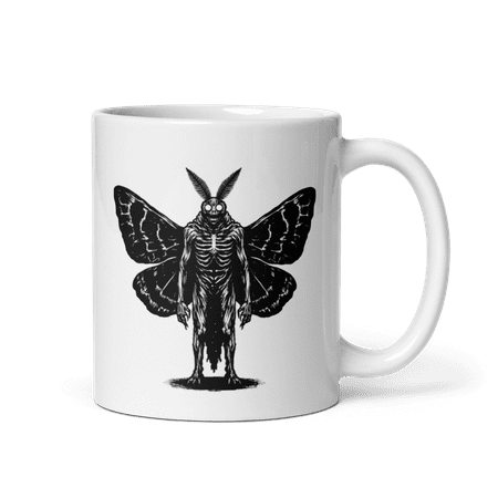 

Mothman Cryptid Gift Mug 11oz