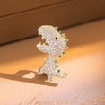 thumbnail image 4 of Miangastore Dinosaur Pin Copper Golden 1Pcs, 4 of 8